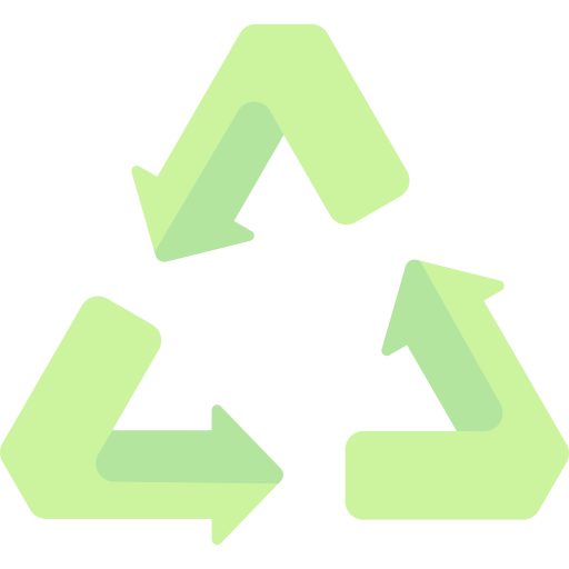 simbolo di riciclaggio Special Flat icona
