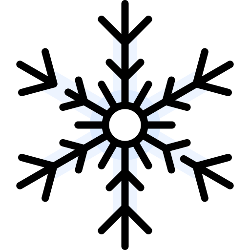 flocon de neige Special Lineal color Icône