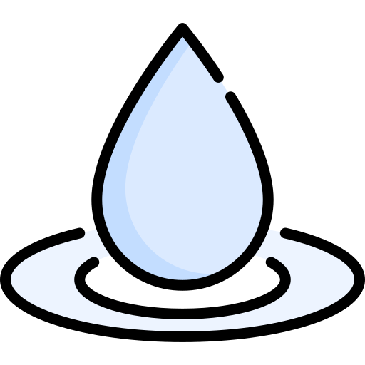 gota de agua Special Lineal color icono