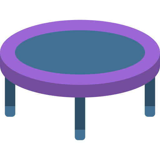 trampoline Special Flat Icône