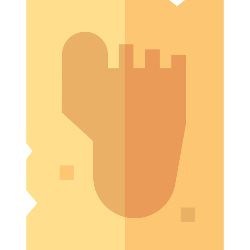 huella Basic Straight Flat icono