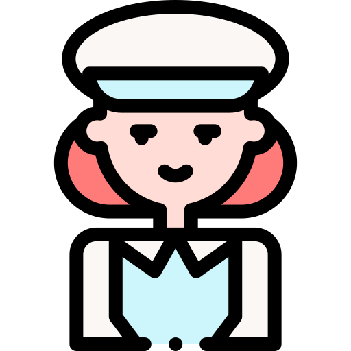 Sailor Detailed Rounded Lineal color icon