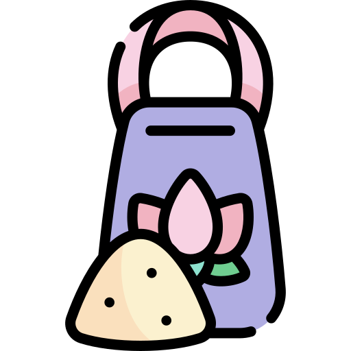 sac de sable Kawaii Lineal color Icône