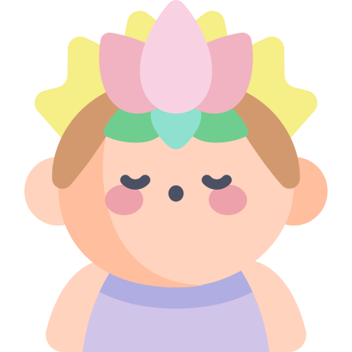 Mindfulness Kawaii Flat icon