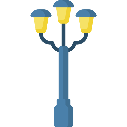 lâmpadas de rua Special Flat Ícone