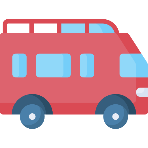 Electric bus Special Flat icon