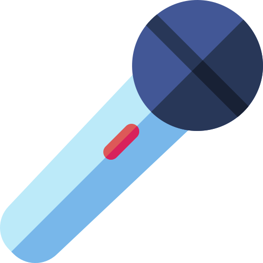 microfono Basic Rounded Flat icona