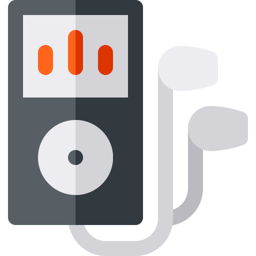 Mp3 player Basic Rounded Flat icon