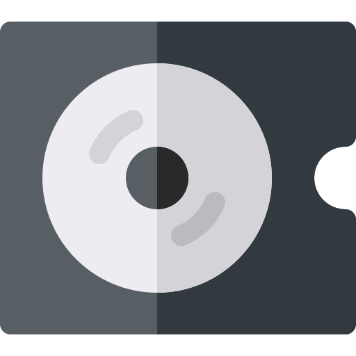 compact disc Basic Rounded Flat icon