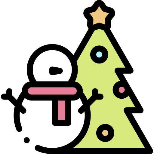 weihnachten Detailed Rounded Lineal color icon