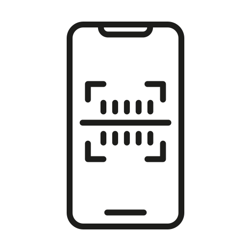 smartphones Generic Thin Outline Icône