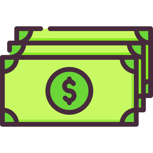 dinero Generic Outline Color icono