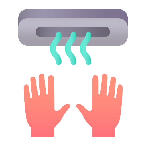 Hand dryer Generic Flat Gradient icon