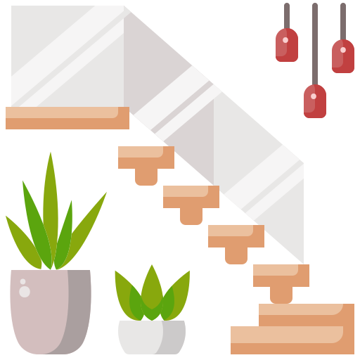 Staircase Generic Flat icon