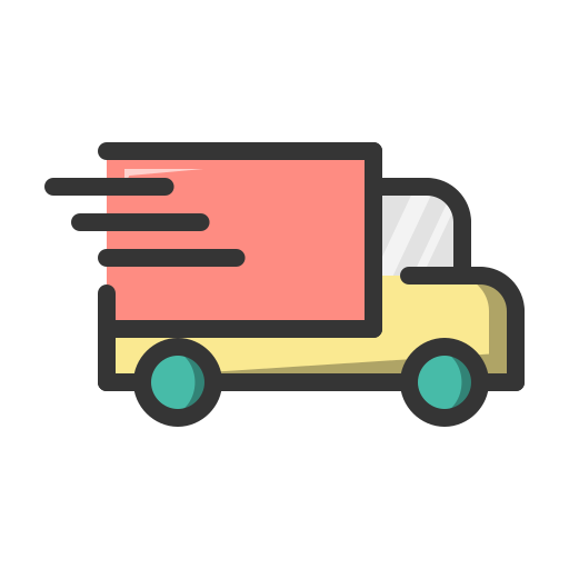 lastwagen Generic Outline Color icon