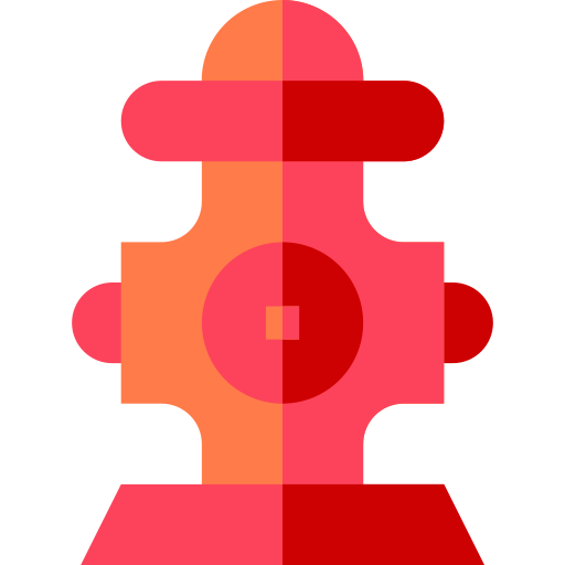消火栓 Basic Straight Flat icon
