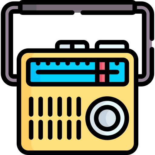 Radio Special Lineal color icon