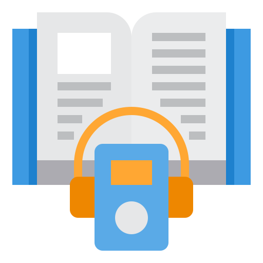 Audiobook itim2101 Flat icon