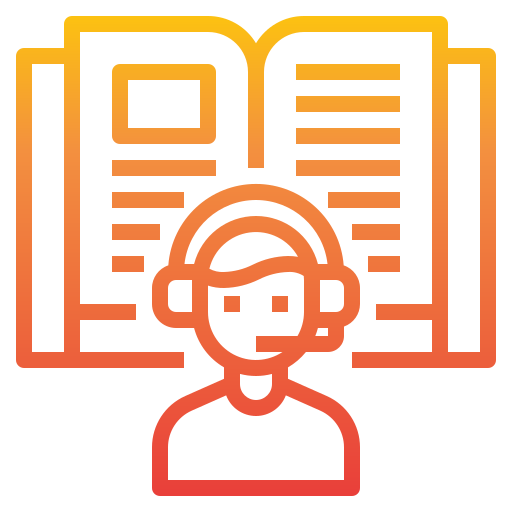 audio libro itim2101 Gradient icono