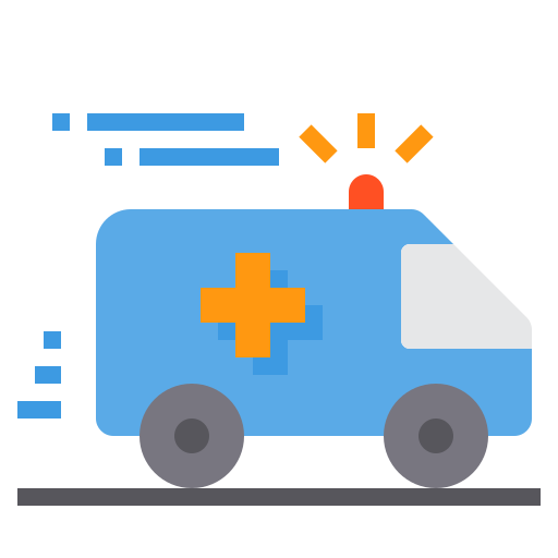 krankenwagen itim2101 Flat icon