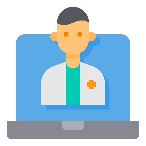 medizinische assistenz itim2101 Flat icon