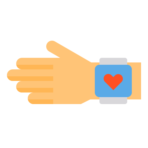 Smartwatch itim2101 Flat icon