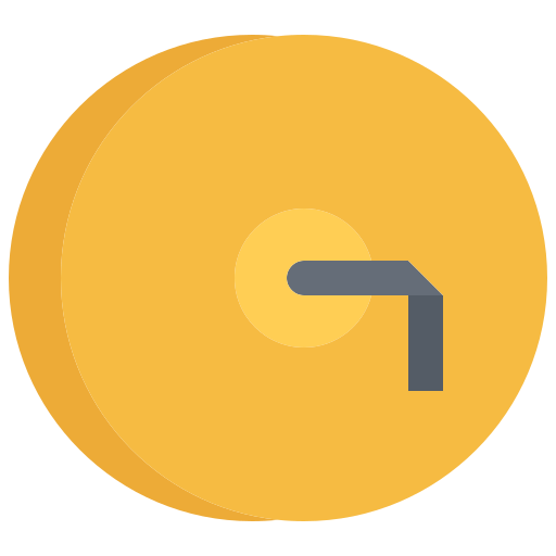 シンバル Coloring Flat icon