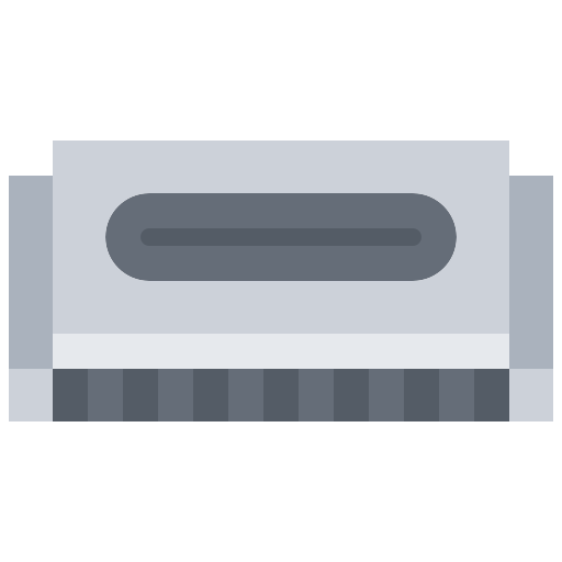 Harmonica Coloring Flat icon