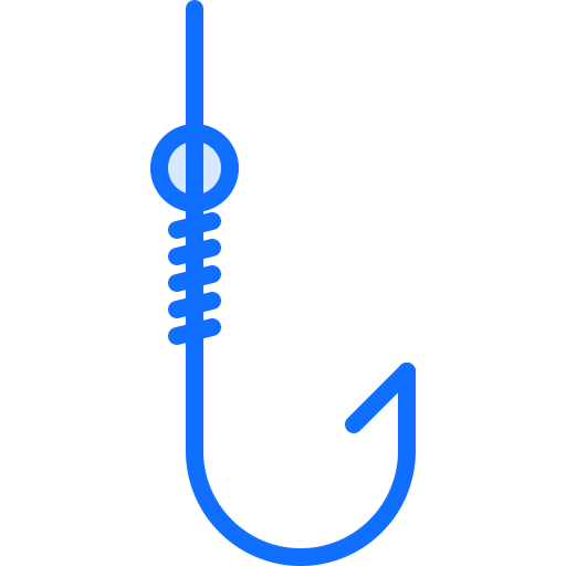 Рыболовный крючок Coloring Blue иконка
