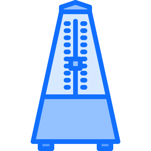 metronomo Coloring Blue icona