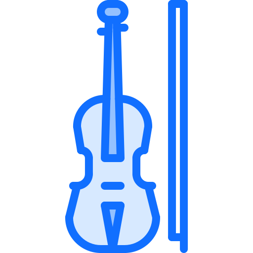 skrzypce Coloring Blue ikona