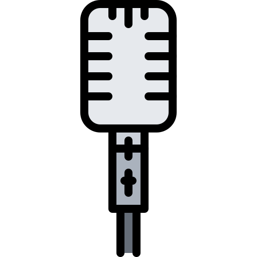 mikrofon Coloring Color ikona