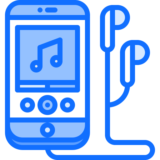 musik Coloring Blue icon