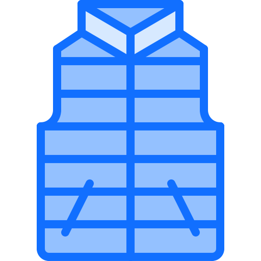 chaleco Coloring Blue icono