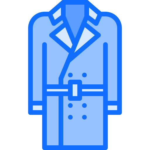 Raincoat Coloring Blue icon