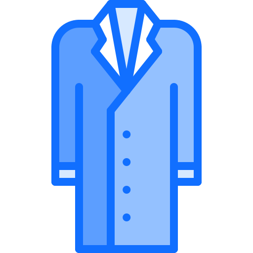 Coat Coloring Blue icon
