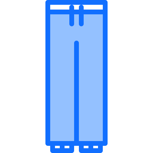 un pantalon Coloring Blue Icône