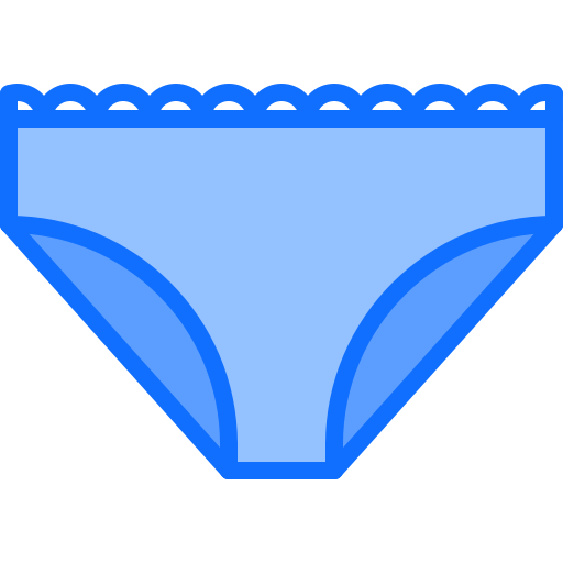 Panties Coloring Blue icon