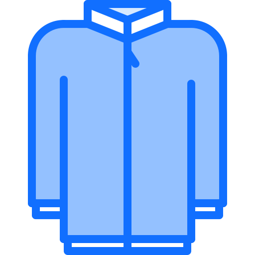 jacke Coloring Blue icon