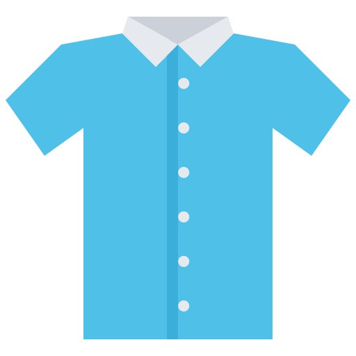 shirt Coloring Flat icoon