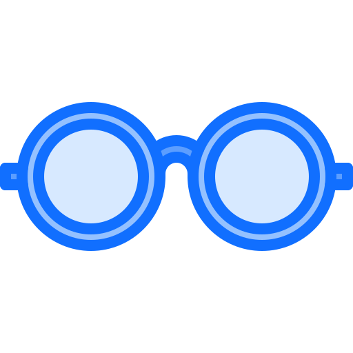 안경 Coloring Blue icon