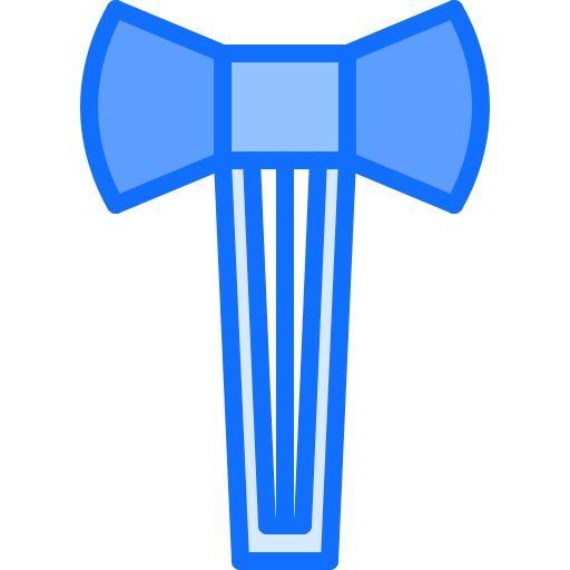 haarklammer Coloring Blue icon