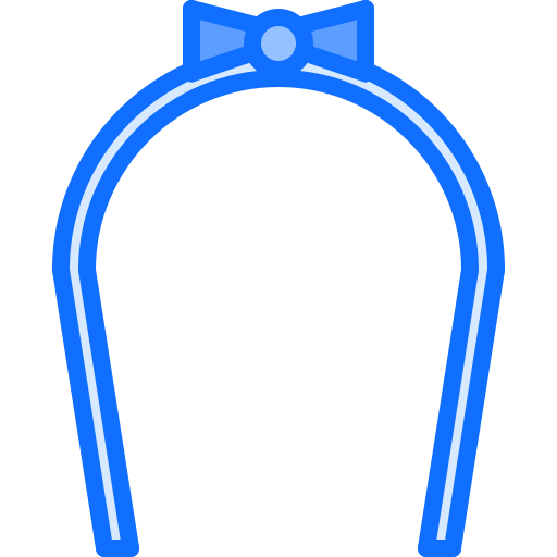 Hairband Coloring Blue icon