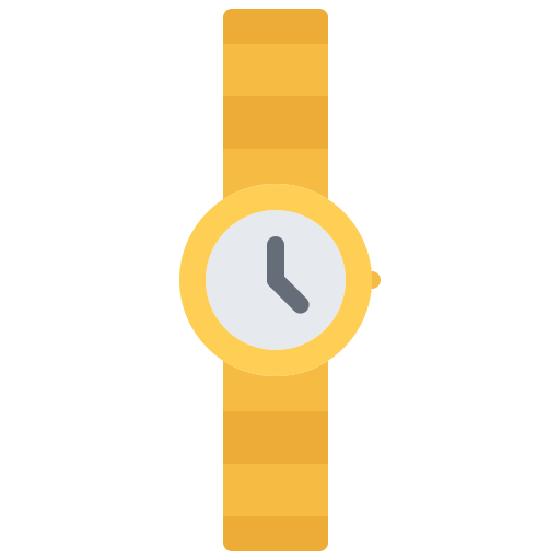 Watch Coloring Flat icon
