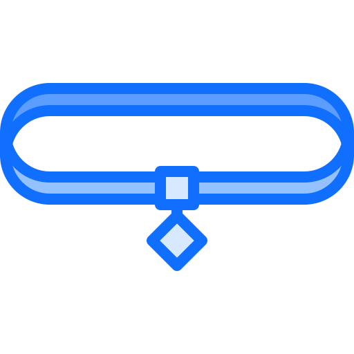 girocollo Coloring Blue icona