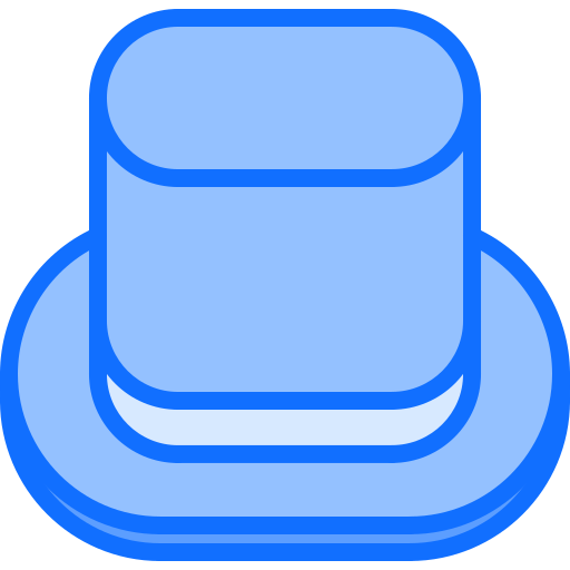 모자 Coloring Blue icon