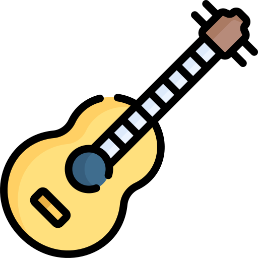 Guitar Special Lineal color icon