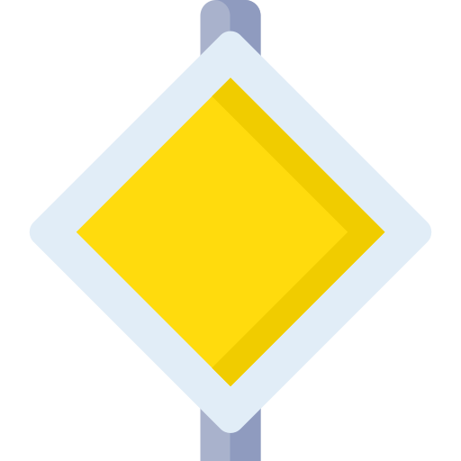 Traffic sign Special Flat icon