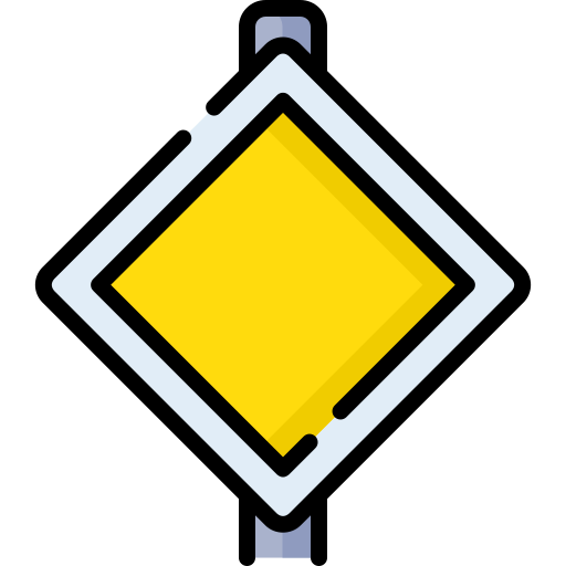 panneau de signalisation Special Lineal color Icône