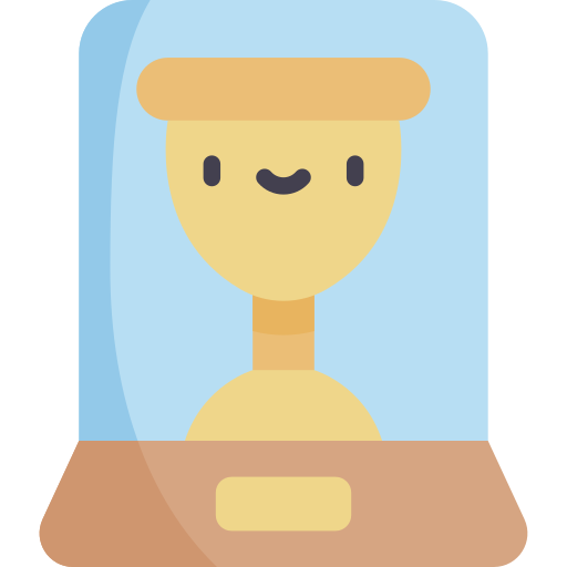 Trophy Kawaii Flat icon